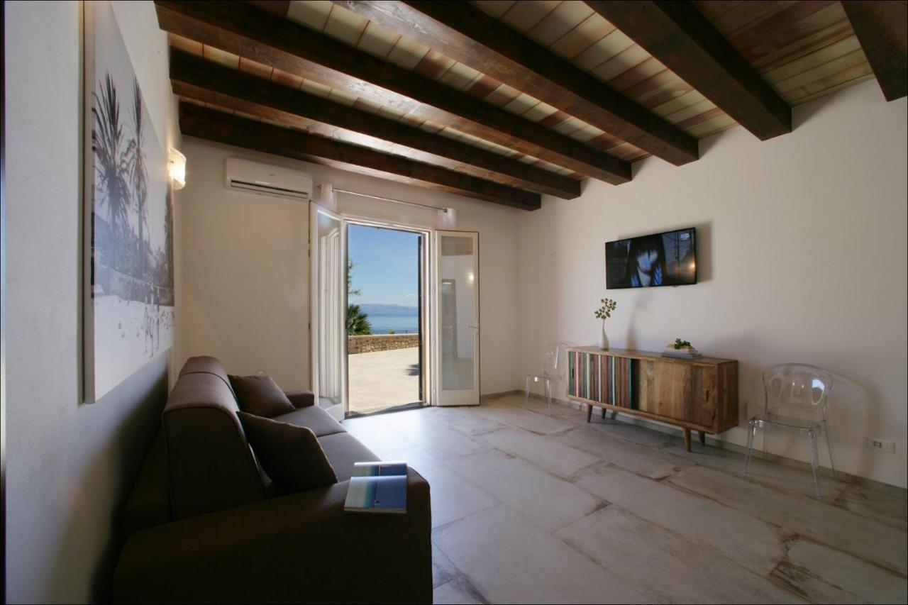 Villa Antonia - Vasca Idromassaggio Terrazza Vista Mare San Vito Lo Capo Buitenkant foto
