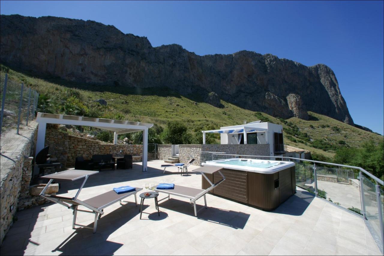 Villa Antonia - Vasca Idromassaggio Terrazza Vista Mare San Vito Lo Capo Buitenkant foto