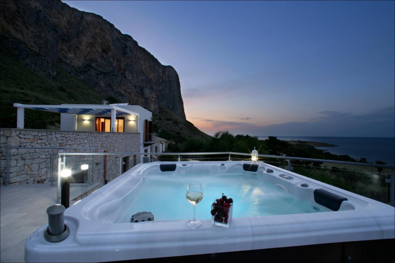 Villa Antonia - Vasca Idromassaggio Terrazza Vista Mare San Vito Lo Capo Buitenkant foto